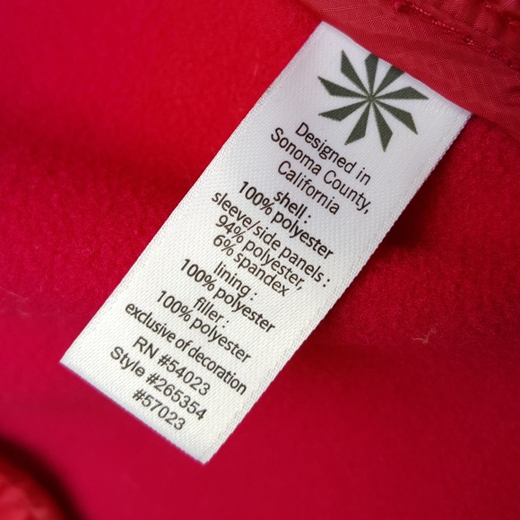 Athleta Women’s insulated hot pink fleece jacket size s - Picture 5 of 12